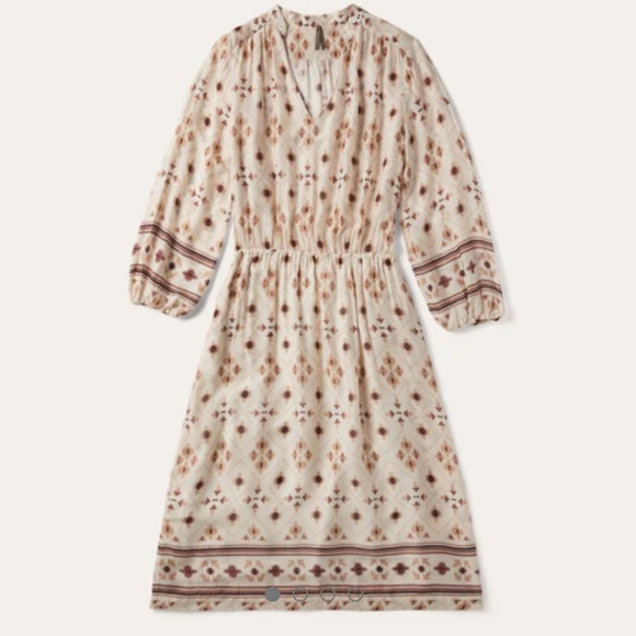 NWT In Packaging Stetson GAUCHO HERRINGBONE DRESS Size Large Cream Pink Western - Picture 3 of 9